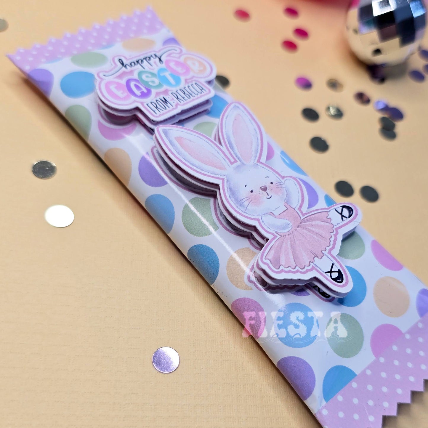 Personalized Chocolate Bar Wrappers | Custom Party Favors for Any Theme | Fiesta Decor Creations