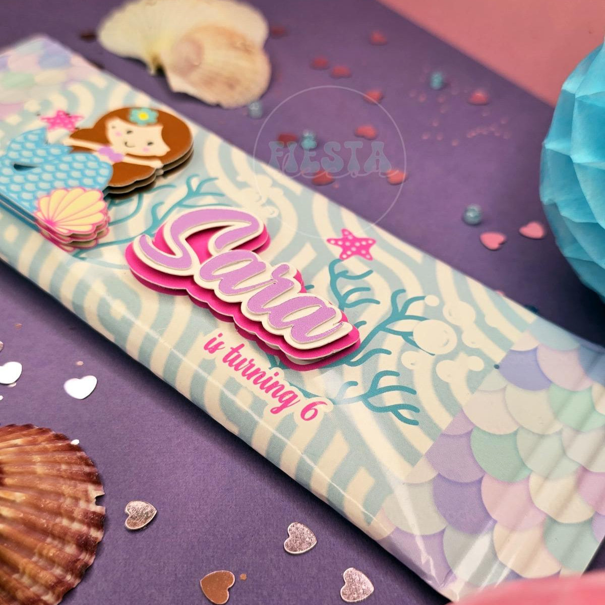 Personalized Chocolate Bar Wrappers | Custom Party Favors for Any Theme | Fiesta Decor Creations