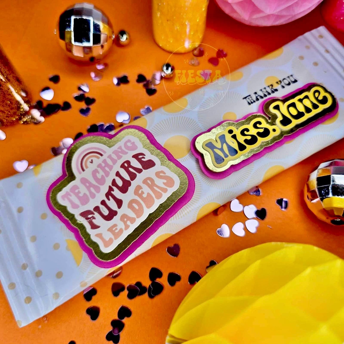 Personalized Chocolate Bar Wrappers | Custom Party Favors for Any Theme | Fiesta Decor Creations