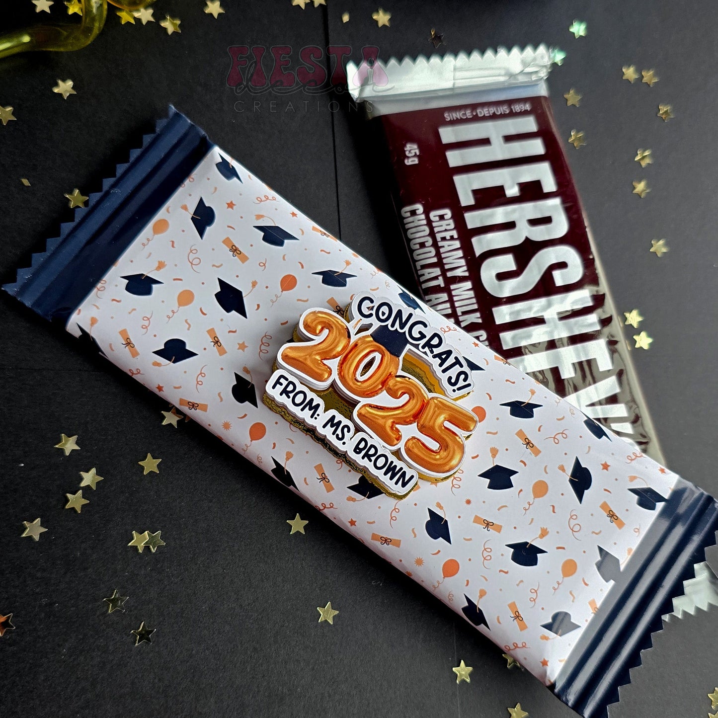 Personalized Chocolate Bar Wrappers | Custom Party Favors for Any Theme | Fiesta Decor Creations