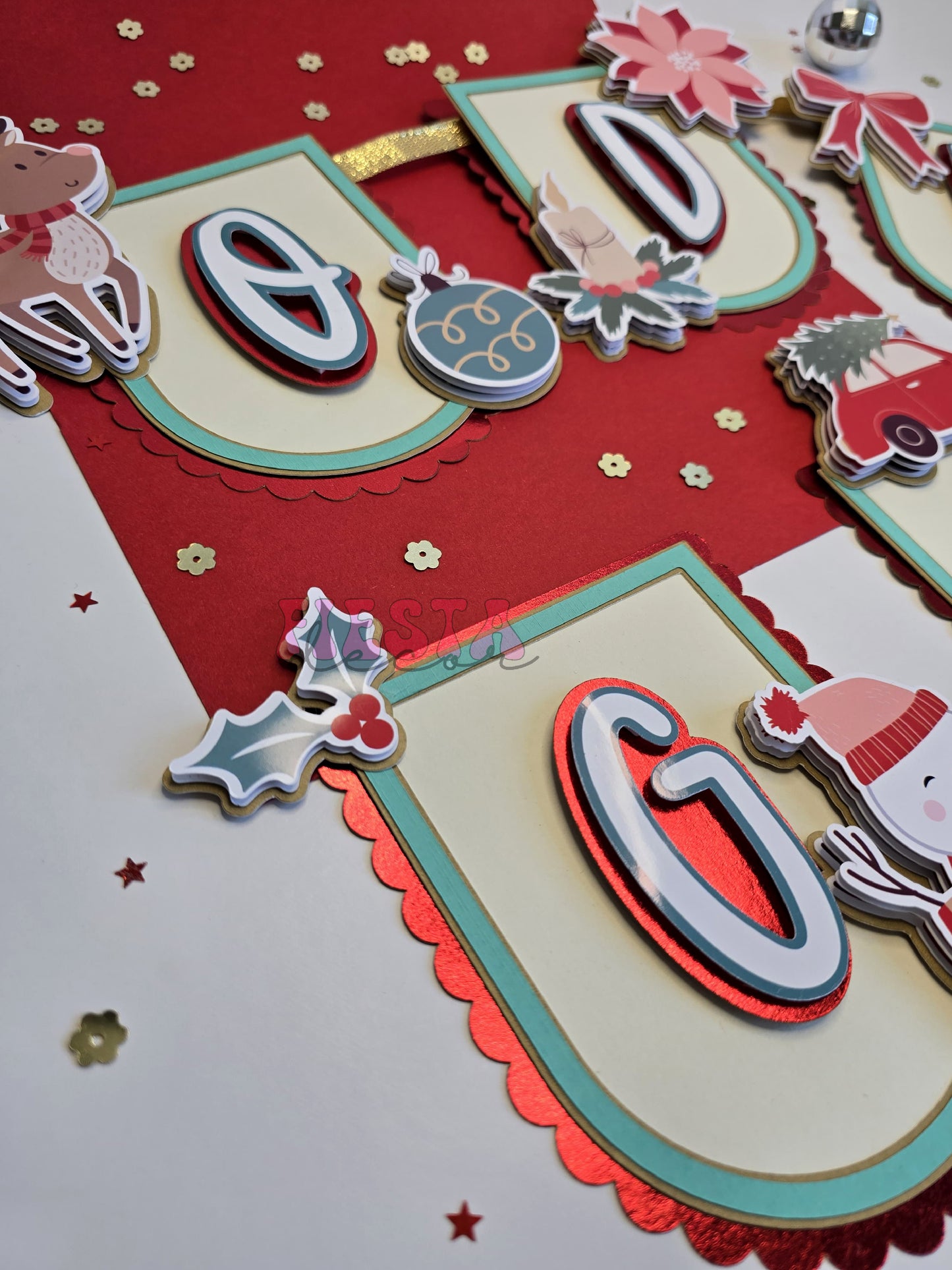 Personalized 3D Banner | Custom Party Decorations for Any Theme | Fiesta Decor Creations